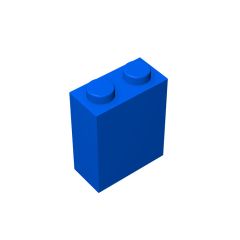 Brick 1 x 2 x 2 #3245 Blue