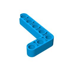Technic Beam 3 x 5 L-Shape Thick #32526 Dark Azure Gobricks