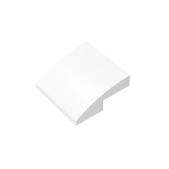Slope Curved 2 x 2 Inverted #32803 White