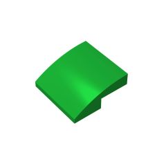 Slope Curved 2 x 2 Inverted #32803 Green