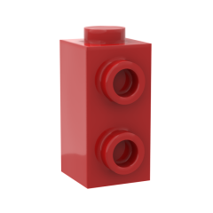 Brick Special 1 x 1 x 1 2/3 with Studs on Side #32952 Red