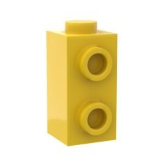 Brick Special 1 x 1 x 1 2/3 with Studs on Side #32952 Yellow 10 pieces