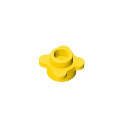 Plant, Flower, Plate Round 1 x 1 with 4 Petals #33291 Yellow 1KG