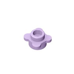 Plant, Flower, Plate Round 1 x 1 with 4 Petals #33291 Lavender