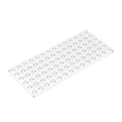 Plate 6 x 14 #3456 Trans-Clear Gobricks