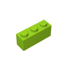 Brick 1 x 3 #3622 Lime