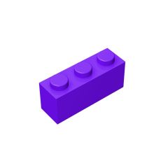 Brick 1 x 3 #3622 Dark Purple