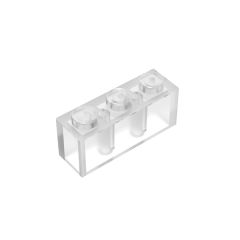 Brick 1 x 3 #3622 Trans-Clear Gobricks