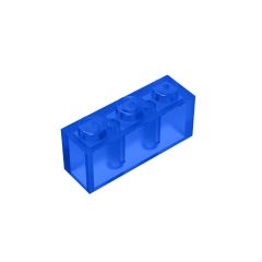 Brick 1 x 3 #3622 Trans-Dark Blue