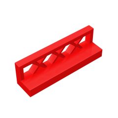 Fence 1 x 4 x 1 #3633 Red