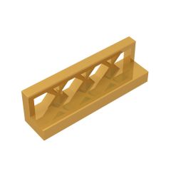 Fence 1 x 4 x 1 #3633 Pearl Gold
