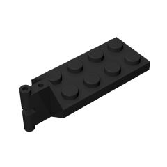 Hinge Plate 2 x 4 with Articulated Joint - Male #3639 Black