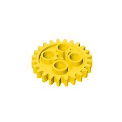 Technic, Gear 24 Tooth #3648 Yellow