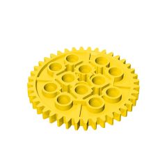 Technic Gear 40 Tooth #3649 Yellow