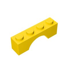 Arch 1 x 4 Brick #3659 Yellow