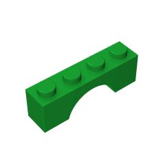 Arch 1 x 4 Brick #3659 Green