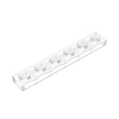 Plate 1 x 6 #3666 Trans-Clear