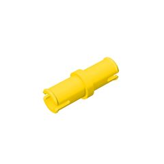 Technic Pin without Friction Ridges Lengthwise #3673 Yellow