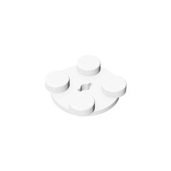 Turntable 2 x 2 Plate - Top #3679 White