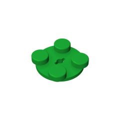 Turntable 2 x 2 Plate - Top #3679 Green