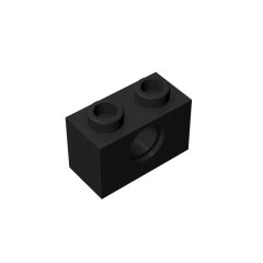 Technic Brick 1 x 2 [1 Hole] #3700 [Premium KG Bulk]