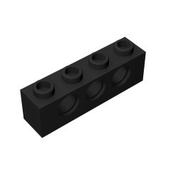 Technic Brick 1 x 4 [3 Holes] #3701 [Premium KG Bulk]