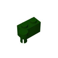 Hinge Brick 1 x 4 [Upper] #3830 Dark Green