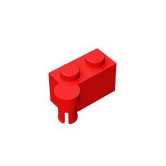 Hinge Brick 1 x 4 [Upper] #3830 Red