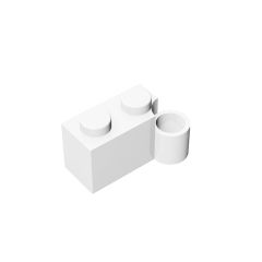 Hinge Brick 1 x 4 [Lower] #3831 White