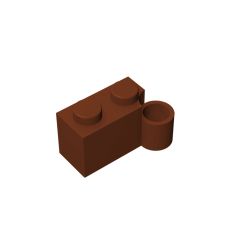 Hinge Brick 1 x 4 [Lower] #3831 Reddish Brown 1/4 KG