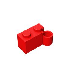 Hinge Brick 1 x 4 [Lower] #3831 Red