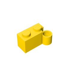 Hinge Brick 1 x 4 [Lower] #3831 Yellow