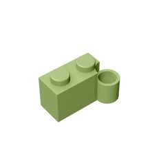 Hinge Brick 1 x 4 [Lower] #3831 Olive Green
