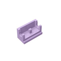Hinge Brick 1 x 2 Base #3937 Lavender