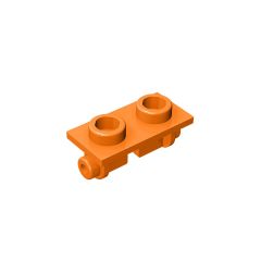 Hinge Brick 1 x 2 Top Plate Thin #3938 Orange
