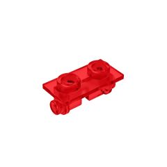 Hinge Brick 1 x 2 Top Plate Thin #3938 Trans-Red