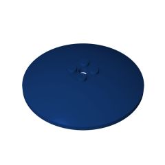 Dish 8 x 8 Inverted (Radar)-Solid Studs #3961 Dark Blue