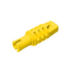 Hinge Cylinder 1 x 3 Locking with 1 Finger and Technic Friction Pin #41532 Yellow