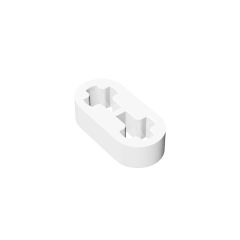 Technic Beam 1 x 2 Thin #41677 White 10 pieces