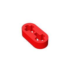 Technic Beam 1 x 2 Thin #41677 Red 10 pieces