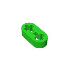 Technic Beam 1 x 2 Thin #41677 Bright Green