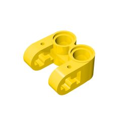 Technic Axle and Pin Connector Perpendicular Double Split #41678 Yellow 1 KG