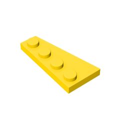 Wedge Plate 4 x 2 Right #41769 Yellow