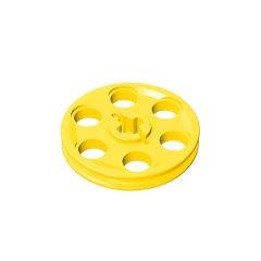 Technic Wedge Belt Wheel (Pulley) #4185 Yellow 10 pieces