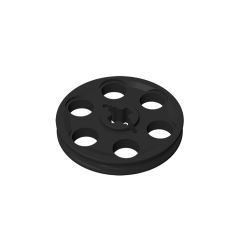 Technic Wedge Belt Wheel (Pulley) #4185 Black