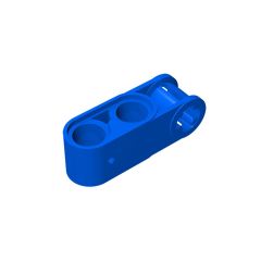 Technic Axle and Pin Connector Perpendicular 3L with 2 Pin Holes #42003 Blue 1 KG