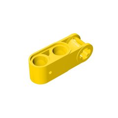 Technic Axle and Pin Connector Perpendicular 3L with 2 Pin Holes #42003 Yellow