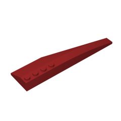 Wedge Curved 12 x 3 Left #42061 Dark Red