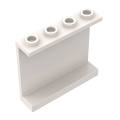 Wall Element 1 x 4 x 3 #4215 White 10 pieces