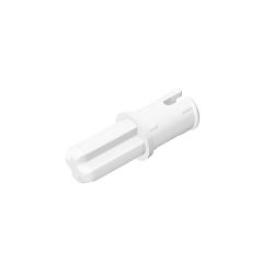 Technic Axle Pin with Friction Ridges Lengthwise #43093 White